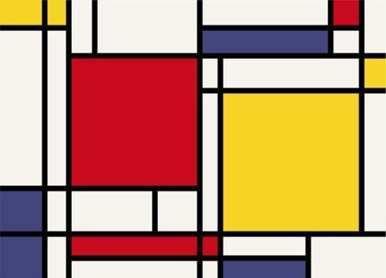 Free Mondrian Chart for Crafting - Dream a Little Bigger