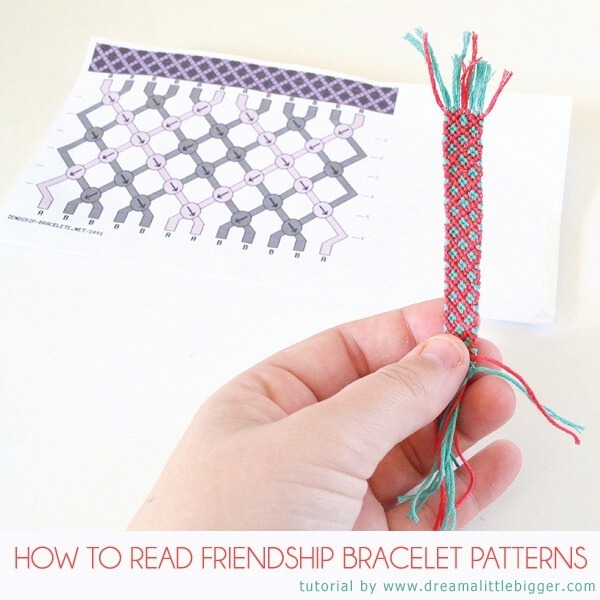 How to Read Friendship Bracelet Patterns