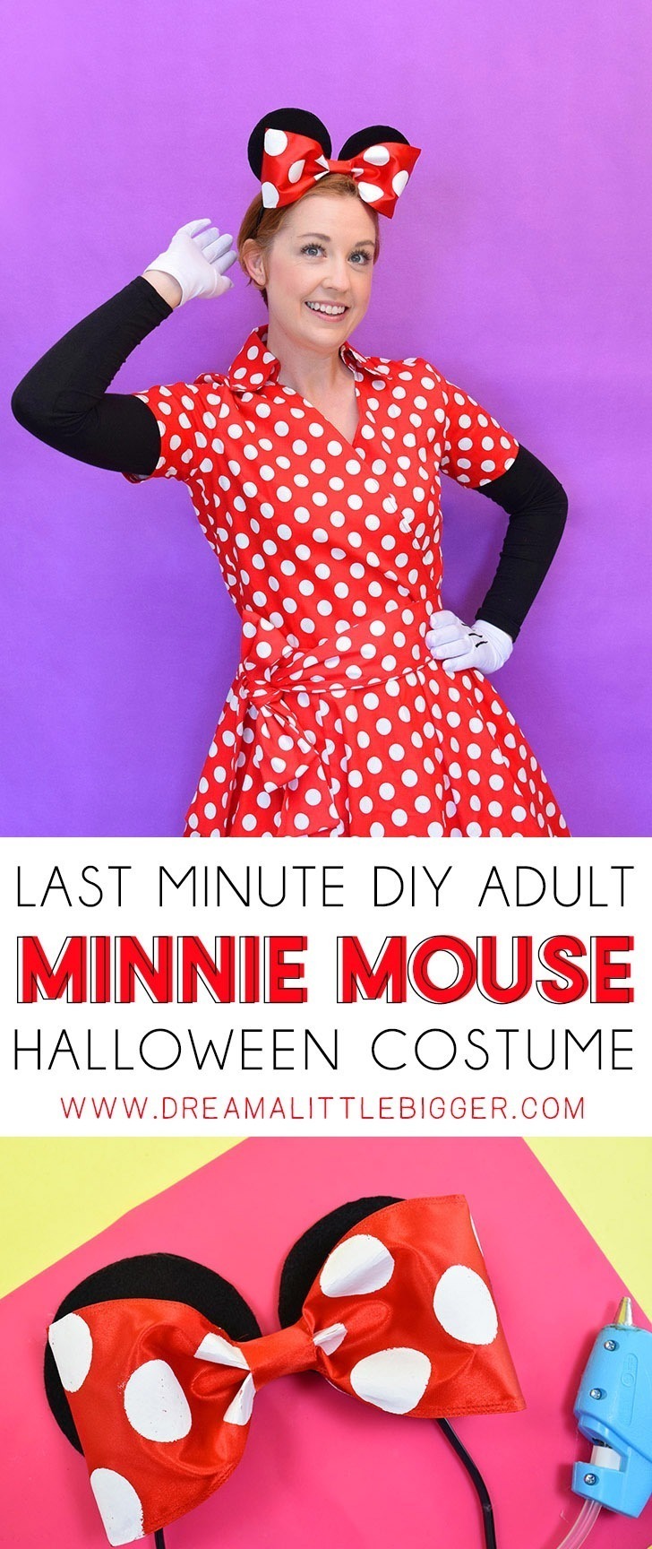minnie mouse costume adult diy