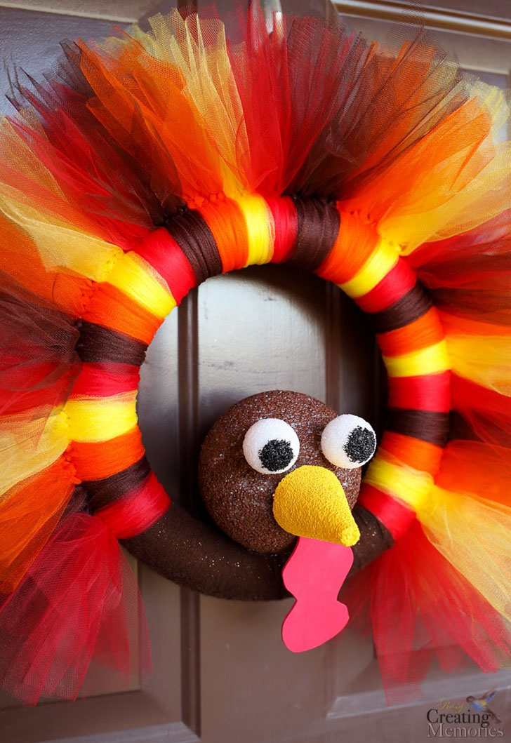 33 Thanksgiving Turkey Crafts For Adults ⋆ Dream A Little Bigger