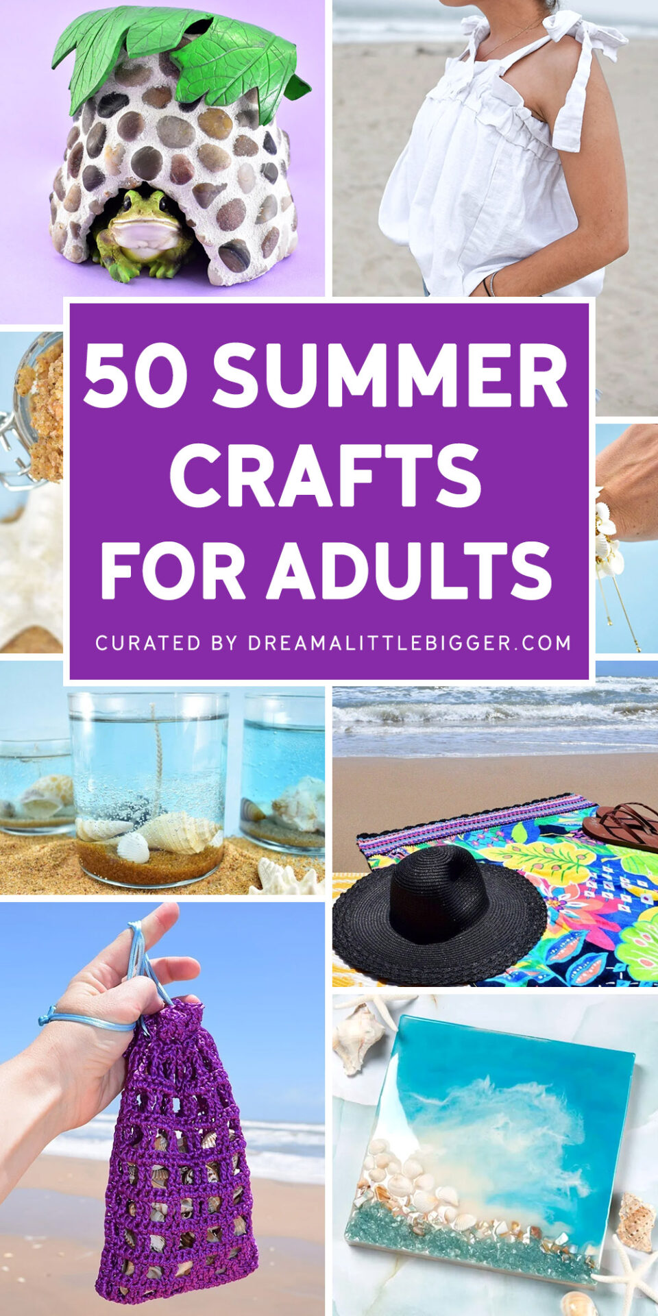 20 Fun Summer Crafts for Teens and Adults- A Cultivated Nest