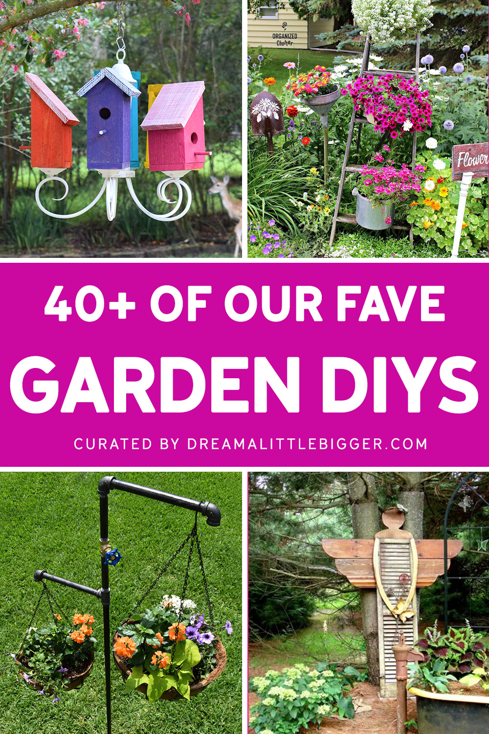 Unique Garden Projects to DIY ⋆ Dream a Little Bigger